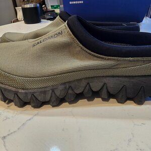 Salomon Unisex - SNOWCLOG - Deep Lichen Green/Black - L47579100 Mens Size 11.5